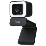 Rapoo C270L FHD 1080P Webcam with Ring Light and Noise Cancelling Microphone