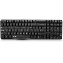 view Rapoo E1050 USB Wireless Keyboard - Black