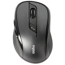 view Rapoo M500 Silent Multi-Mode Wireless Optical Mouse - Black