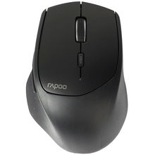 view Rapoo MT550 Multi-Mode Wireless Optical Mouse - Black