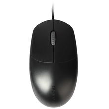 view Rapoo N100 Ambidextrous USB Wired Optical Mouse - Black