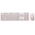 Rapoo X260 Wireless Optical Keyboard & Mouse Combo - Pink