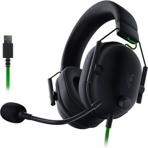 Razer BlackShark V2 X USB Overhead Stereo Wired Gaming Headset - Black