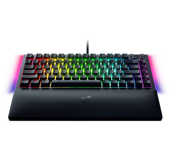 Razer BlackWidow V4 75% Hot-Swappable Mechanical Gaming Keyboard - Black