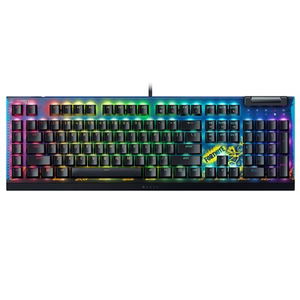 Razer BlackWidow V4 X Full Size Yellow Switch Wired Mechanical Gaming Keyboard - Fortnite Edition