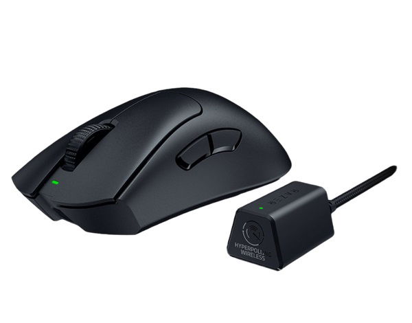 Razer DeathAdder V3 Pro Smooth-Touch Ergonomic Wireless Optical Gaming Mouse - Black