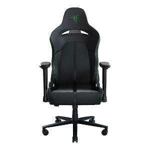 Razer Enki X Essential Gaming Chair for All-Day Comfort - Black/Green