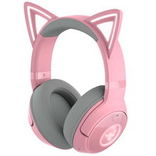 view Razer Kraken Kitty V2 BT Bluetooth Overhead Stereo Wireless Gaming Headset - Quartz