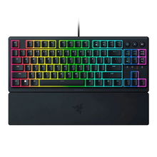 view Razer Ornata V3 Low-Profile Tenkeyless Mecha-Membrane RGB Gaming Keyboard