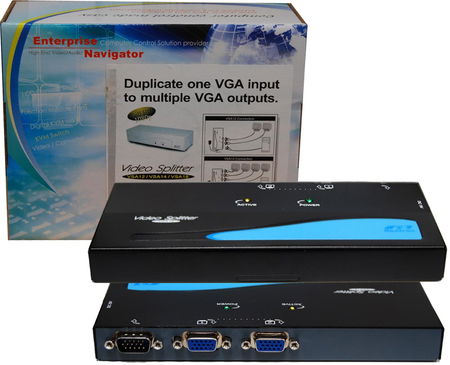 Rextron 1 to 2 VGA Monitor Multiplexer 300/350 MHz