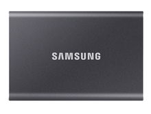 view Samsung T7 1TB USB 3.2 Portable External Solid State Drive - Titan Gray