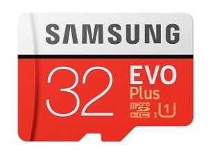 Samsung EVO Plus 32GB Class 10 UHS-I MicroSDXC Card with SD Adapter