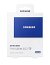 Samsung T7 500GB USB 3.2 Portable External Solid State Drive - Indigo Blue