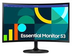 Samsung Essential S3 S36GD 24 Inch 1920x1080 4ms 100Hz VA Curved Gaming Monitor - D-Sub, HDMI