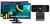 2x Samsung Essential S3 S36GD 27 Inch 1920x1080 4ms 100Hz VA Curved Gaming Monitor - D-Sub, HDMI + Webcam