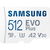 Samsung EVO Plus 512GB U3 V30 A2 microSDXC Card with SD Adapter