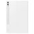 Samsung Galaxy Tab S10+ Book Cover Keyboard - White