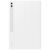 Samsung Galaxy Tab S10 Ultra Book Cover Keyboard - White