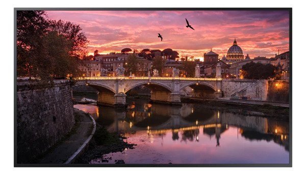 Samsung QBR Series 65 Inch 3840x2160 4K 350nit Edge-Lit Commercial Display