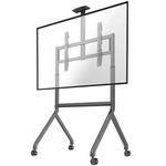 Samsung Heavy Duty Mobile Cart Single Stand for 60 to 100 Inch Flat TVs or Monitors Black - up to 90.9kg