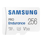 Samsung Pro Endurance 256GB U3 V30 microSDXC UHS-I Card with Adapter