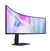 Samsung ViewFinity S95UC 49 Inch 5120x1440 DQHD 5ms 120Hz VA Curved Monitor with Built-in Speaker - HDMI, DisplayPort, USB, RJ45 + Webcam