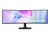 Samsung ViewFinity S95UC 49 Inch 5120x1440 DQHD 5ms 120Hz VA Curved Monitor with Built-in Speaker - HDMI, DisplayPort, USB, RJ45