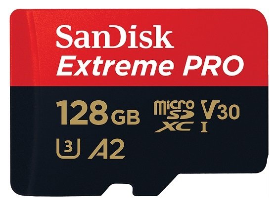 SanDisk 128GB Extreme Pro Micro SDXC Memory Card