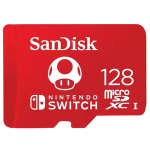 SanDisk Nintendo-Licensed 128GB MicroSDXC Memory Card For Nintendo Switch
