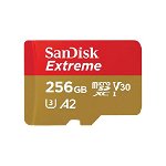 Sandisk Extreme 256GB Class 10 U3 V30 MicroSD Card