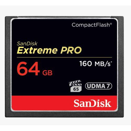 Sandisk Extreme Pro 64GB UDMA 7 Compact Flash Memory Card