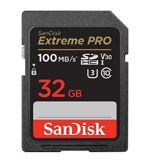 SanDisk Extreme Pro 32GB SDHC U3 UHS-I Memory Card