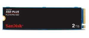 SanDisk SSD PLUS 2TB M.2 2280 PCIe NVMe Gen 3 Solid State Drive