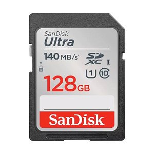 Sandisk Ultra 128GB SDXC UHS-I Class 10 SD Card