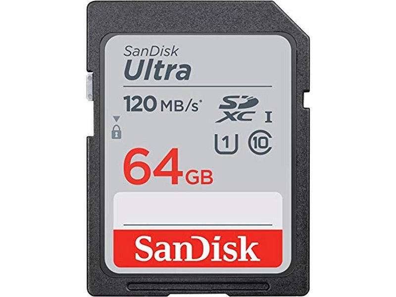 Sandisk Ultra 64GB SDXC Class 10 SD Card
