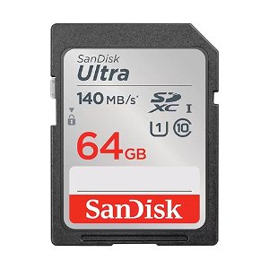 Sandisk Ultra 64GB SDXC UHS-I Class 10 SD Card