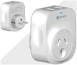 Sansai Outbound USB Travel Adapter for New Zealand and Australia to Europe
