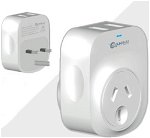 Sansai Outbound USB Travel Adapter for New Zealand and Australia to United Kingdom