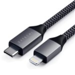 Satechi 1.8m USB-C to Lightning Charge and Sync Cable - Space Grey
