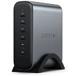 Satechi 200W USB-C 6-Port GaN Charger - Space Grey