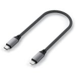 Satechi 25cm USB-C to Lightning Cable - Space Grey