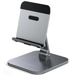 Satechi Aluminum Phone and Tablet Adjustable Desktop Stand - Space Grey