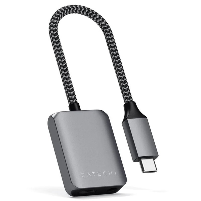 Satechi 3.5mm Audio and USB-C Power Delivery Adapter