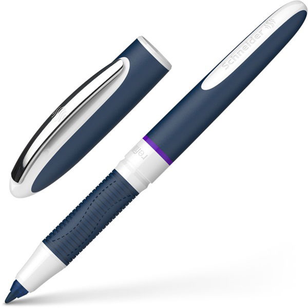 Schneider 0.6mm One Change Refillable Rollerball Pen - Violet