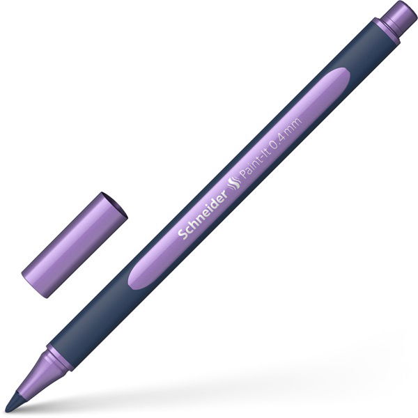 Schneider Paint-It 050 0.4mm Metallic Rollerball Pen - Frosted Violet