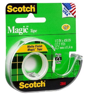 Scotch 104 12.7mm x 11.4m Magic Tape Dispenser