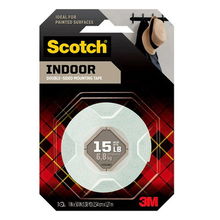 view Scotch 114S 25.4mm x 1.27m Indoor Double Sided Mounting Tape