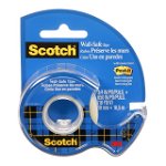 Scotch 183 19mm x 16.5m Wall-Safe Tape on Dispenser