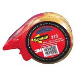Scotch 313 48mm x 40m Super Clear Hangsell Sealing Tape with Dispenser