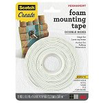 Scotch 4013-CFT 12.7mm x 3.81m Craft Double Sided Mounting Tape